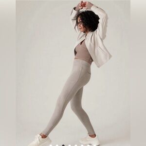NWT Athleta Delancey Herringbone Tight, sz M